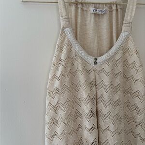 Jolt Beige Y2K Vintage Tank